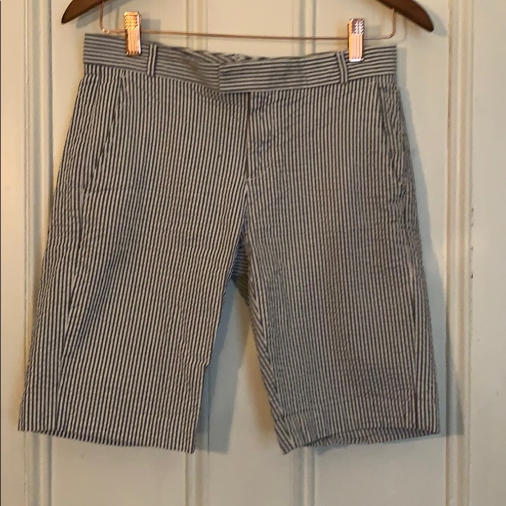 Railroad Stripe Shorts